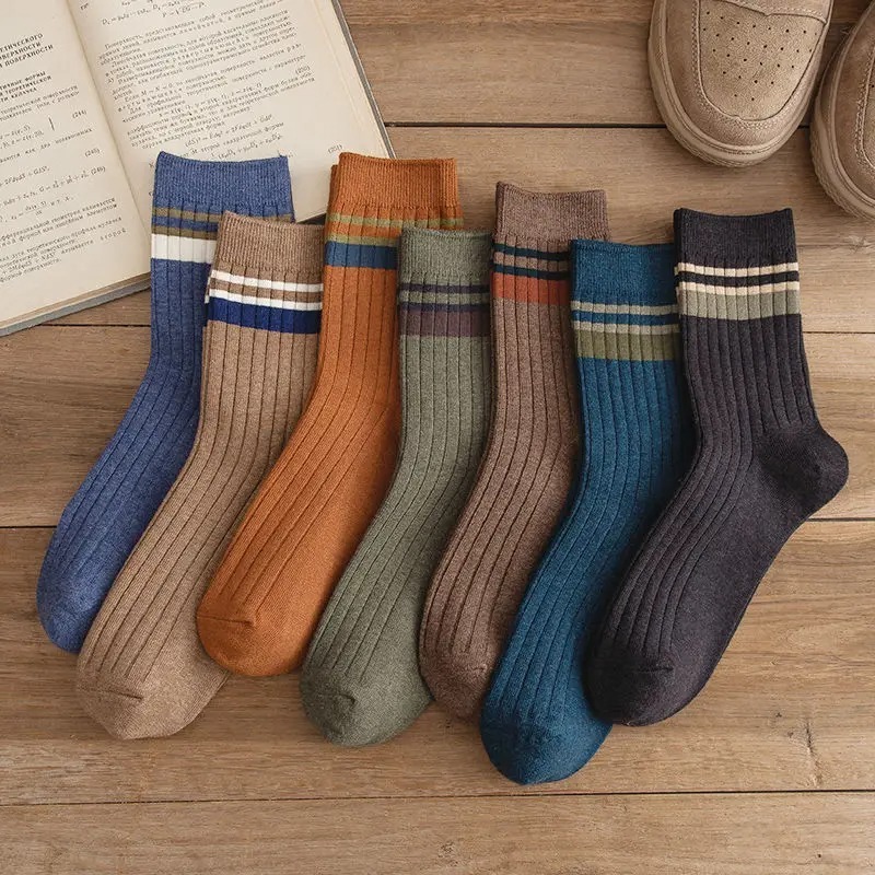 Men’s Korean Style Cotton Socks