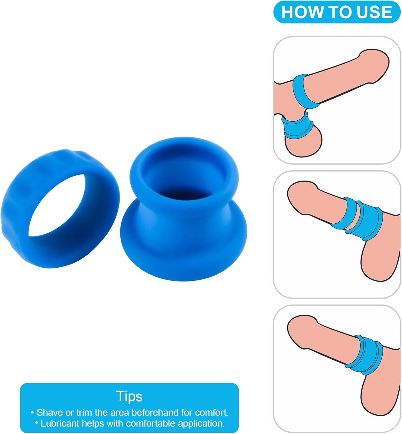 silicone cock ring set adjustable silicone cock ring set adjustable